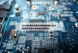 2024欧洲杯开幕时间表最新版,2024欧洲杯开幕时间表最新版图片