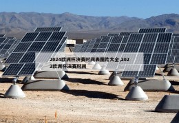 2024欧洲杯决赛时间表图片大全,2022欧洲杯决赛时间