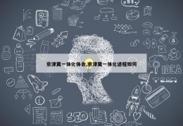 京津冀一体化体会,京津冀一体化进程如何