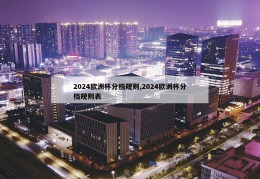 2024欧洲杯分档规则,2024欧洲杯分档规则表